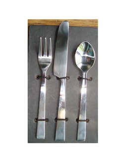 Ensemble de couverts élégants et écologiques de luxe en acier inoxydable avec poignée en perles pour mariage-comprend cuillère fourchette couteau - Product Image 3