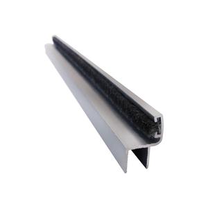 Guarnizione per balcone in vetro di alluminio-piccola H- (120cm-139cm)