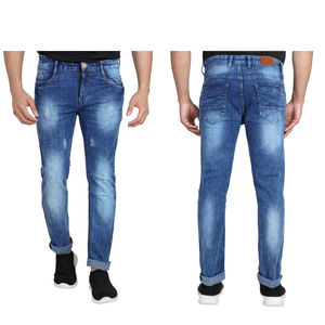 Gran oferta de pantalones vaqueros de alta calidad para hombre, pantalones vaqueros rectos transpirables más vendidos, ropa de calle sólida inspirada en el Hip Hop, Otoño/Invierno - Product Image 6