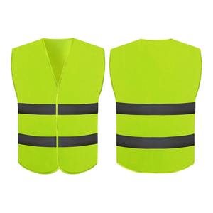 Chaleco de Seguridad Reflectante Antiestático Multicolor de Alta Visibilidad con Protección de Nivel D para Trabajo Nocturno, Corte Holgado - Product Image 3