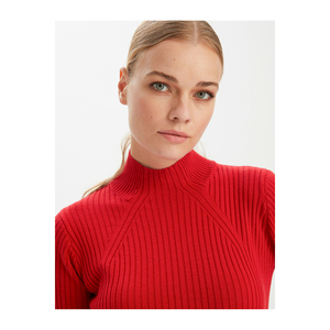 Suéter de Punto a Rayas de Lana para Mujer BGN - Origen Turquía - Product Image 4