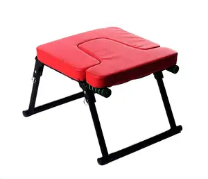 Comprar Yoga Headstand Bench Yoga Inversão Cadeira Headstand Trainer para a Prática Cabeça Stand Shoulder stand e Treinamento de Força