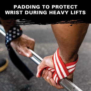 Vente en gros OEM Logo personnalisé Gym Training Haltérophilie Sangles de poignet Figure Heavy Duty Sangles d'haltérophilie - Product Image 3