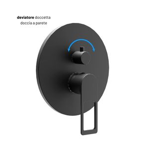 Valvola deviatrice miscelatore doccia a parete a 3 vie con sistema di installazione Box serie fori Sprint-rubinetti bagno e doccia - Product Image 4