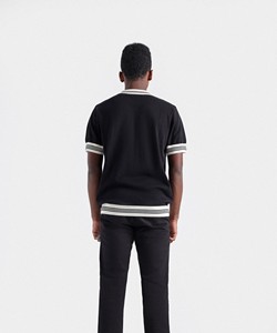 Chemises décontractées pour hommes en tricot 100% coton respirant à manches courtes, service OEM, vente en gros, nouveau design - Product Image 3