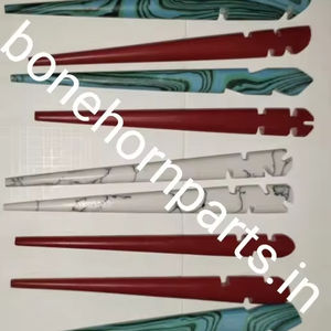 Aiguille à tricoter artisanale durable et élégante Style Love Artisanat naturel poli en os - Product Image 1