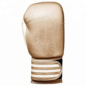 Gants de boxe en cuir PU pour l'entraînement des arts martiaux Nouveau logo OEM Matériau de couleur thaïlandaise Adultes Noir Rouge Universel Sans marque - Product Image 3