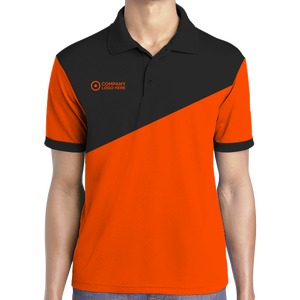 เสื้อยืดโปโลสำหรับผู้ชายเสื้อโปโลคอกลมเรียบง่ายงานออกแบบโลโก้ได้ตามต้องการใส่สบาย - Product Image 3