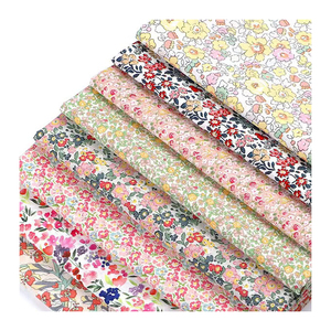 Calico Cotton <strong>Lawn</strong> Cotton Liberty London Floral Printed Poplin Textile 100% Cotton Printed <strong>Fabric</strong> for Garments - Product Image 2