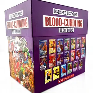Horrible Histories : Coffret de 20 Livres d'Histoires Horribles, Bandes Dessinées et Contes pour Enfants de 8 à 12 Ans, Éducatif et Scolaire - Product Image 1