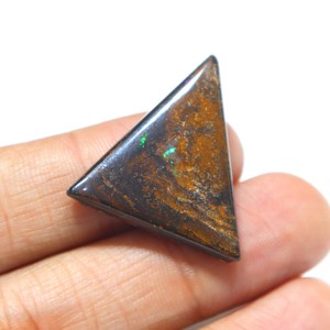 29.00 Carat Naturel Australien Boulder Opal Multi Fire Cabochon Gemstone 29X27X4 MM Boulder Opal pour la Fabrication de Bijoux Gemstone - Product Image 3
