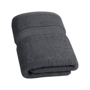 Couleur unie 100% coton Super doux adulte bon absorbant l'eau Jacquard maison hôtel visage sans sable brodé Golf serviettes de bain - Product Image 4