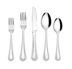 Ensemble de couverts en acier inoxydable, couverts de restaurant, vaisselle, cuillère, fourchette, ensemble de couverts, ensemble de fourchettes et de cuillères - Product Image 1