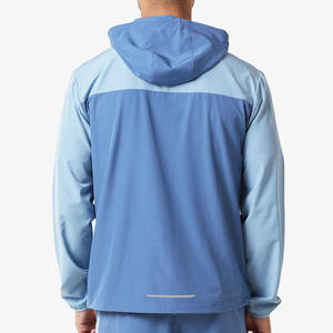 Ensemble de survêtement pour homme, veste courte coupe-vent personnalisée en deux pièces, ensemble de survêtement coupe-vent d'été - Product Image 5