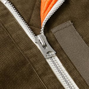 Veste élégante pour homme, bombardier de luxe en daim, vêtements d'extérieur, col côtelé zippé aux poignets, mode décontractée, vêtements de gros - Product Image 4