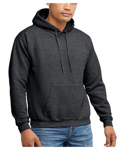 Sweat à capuche pour homme, noir, poids lourd, 100% coton, impression numérique, coupe-vent, avec poche, avec logo personnalisé et de haute qualité - Product Image 5