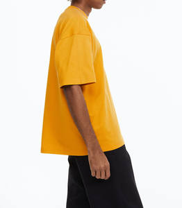 Vente d'été à prix avantageux 100% coton coupe régulière à manches courtes et col roulé T-shirt écologique - Product Image 1