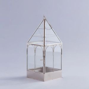 Candelabro de luz de té con linterna dorada de metal de diseño diferente para interior y exterior para decoración del hogar, Hotel, restaurante, regalos de boda - Product Image 2