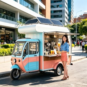 Carrito de Khinkali de 4 Ruedas Reforzado con Vaporera y Crema Agria para Venta de Comida en Eventos Georgianos - Product Image 4