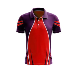 Haga su propio diseño y logotipo Uniformes de cricket Polo sublimado Ropa de cricket Jersey de cricket liso personalizado - Product Image 6