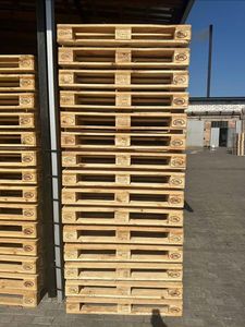 New Pine 1200 x 800 EPAL Wood Pallet Single Faced Euro Standard for Sale Worldwide Wholesale New Epal/ Euro Wood Pallets/Wooden - Product Image 6