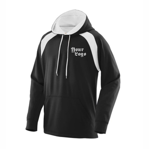 เสื้อฮู้ดสวมหัวของผู้ชายลายปักโลโก้3D ลายการ์ตูนกำหนดเองได้ - Product Image 3
