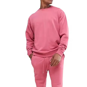 ชุดวอร์มแบบสองชิ้นผ้าฟลีซเนื้อหนา 100% โพลีเอสเตอร์ สำหรับฤดูหนาว ปี 2025 รับผลิตตามสั่งพร้อมปักโลโก้  แบบลำลองสำหรับทุกเพศ - Product Image 5