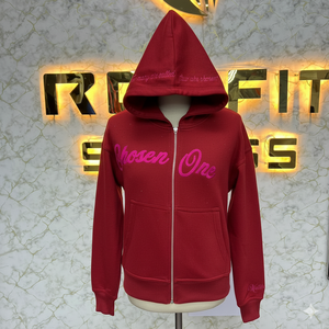 Sudaderas con capucha con cremallera de baja tasa de corte perfecto de alta calidad profesional al por mayor estilo de moda de diseño de serigrafía personalizado - Product Image 1