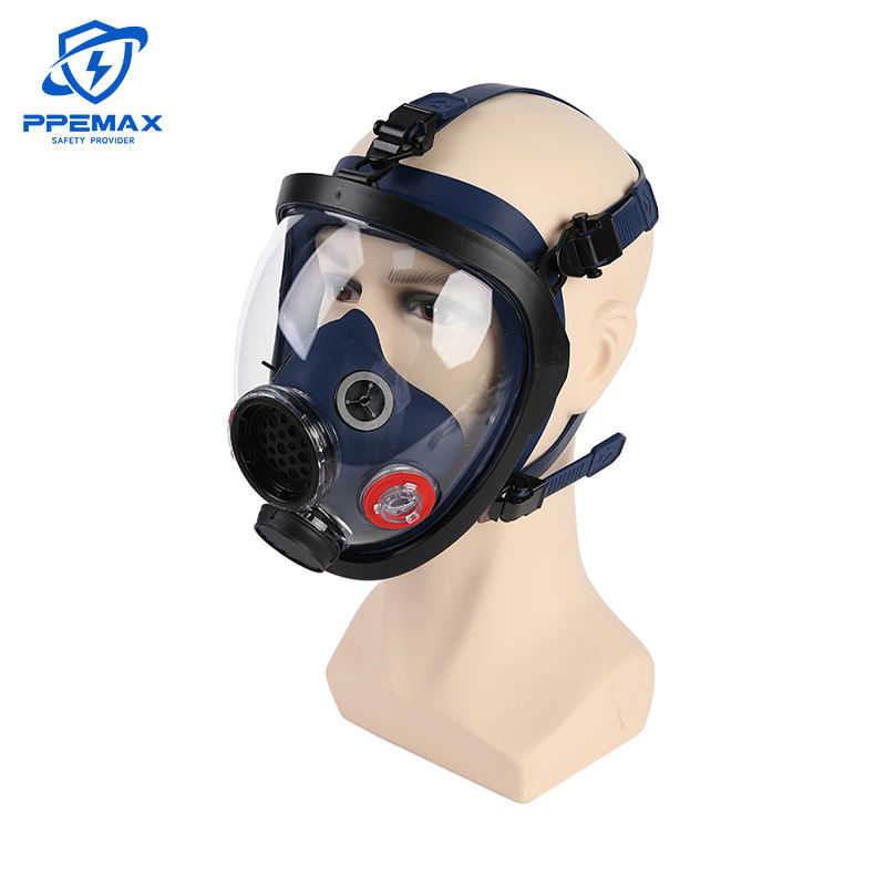 High Efficiency Full Face Respirator Mask with Filters for Painting ...