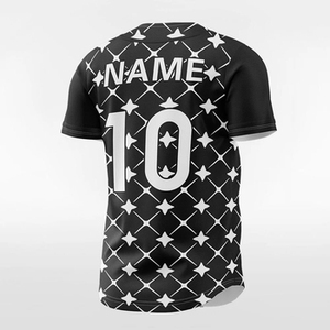 เสื้อเบสบอลซอฟต์บอลแบบสั่งทำพิเศษ พิมพ์ลายโลโก้ชื่อทีมและหมายเลข ระบายอากาศได้ดี ไซส์ใหญ่ ขายส่ง มองเห็นได้ชัดเจน - Product Image 3