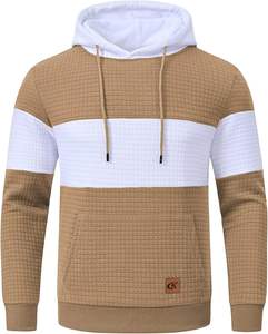 2025 hombres Casual moda Joker sublimación pulóver Sudadera con capucha mejor calidad divertido de gran tamaño transpirable diseño sólido patrón OEM - Product Image 1