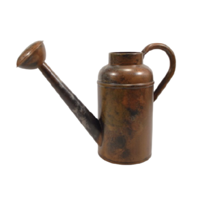 Bastón de agua decorativo hecho a mano de color marrón, diseño exclusivo para interiores y exteriores, uso en el hogar y el jardín, regadera de Metal duradera - Product Image 6