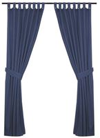 Rideau occultant solide en polyester 100% Readymade nouvellement développé pour salon Style à œillets moderne 42x84 pouces 95-98%