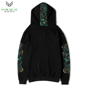 Sweats à capuche pour hommes Sweats à capuche personnalisés avec impression bouffante et broderie de haute qualité Sweatshirts à capuche pour hommes - Product Image 3