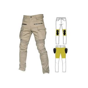 Pantalones de Trabajo Transpirables Ligeros de Alta Calidad, Pantalones Casuales de Media Altura para Motociclismo, Senderismo y Trabajo, Transpirables para Hombre - Product Image 5