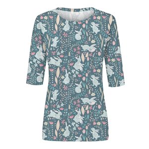 เสื้อยืดสำหรับผู้หญิงเสื้อยืดลำลองสำหรับฤดูร้อน - Product Image 3