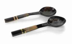 Design élégant ensemble de couverts cuillère fourchette corne meilleure qualité en gros de l'Inde fabriqués pour l'exportation - Product Image 3