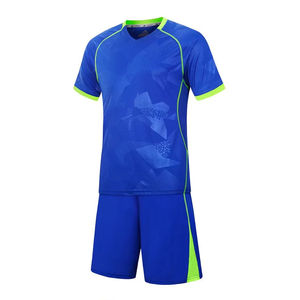 Ensemble d'uniformes de football unisexe de haute qualité Maillot de haute équipe Vêtements de football avec logo personnalisé brodé Survêtement inclus - Product Image 4