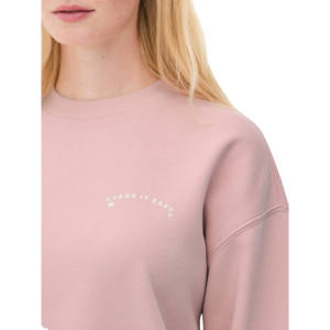 เสื้อมีฮู้ดคอกลมแขนยาวผ้าฟลีซสำหรับผู้หญิงลายปักสีทึบแนวสตรีทสวมใส่สบายเป็นมิตรกับสิ่งแวดล้อม - Product Image 3