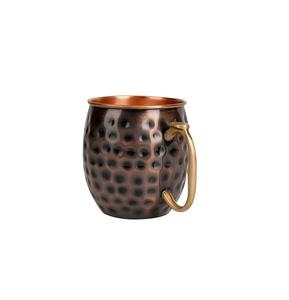 แก้วมัคทองแดงทนทานพร้อมก้นหนาและผนังหนาทำขึ้นเพื่อการใช้งานในงานปาร์ตี้หรืองานค็อกเทลที่บ้าน - Product Image 2