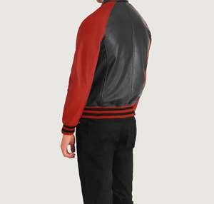 Blouson Bomber en Toile Brodé Personnalisé Premium Unisexe Col Montant Ample Vintage Imperméable Séchage Rapide pour Chicago - Product Image 4