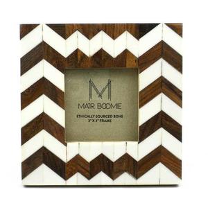 Cadre photo décoratif en MDF avec incrustations d'os, motifs et couleurs personnalisés, impression en relief légère pour utilisation sur table - Product Image 5