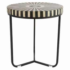 Mesa de Centro de Hueso Incrustado Hecha a Mano de Primera Calidad para Muebles de Salón a Precio de Mayoreo de la India - Product Image 1