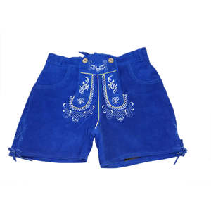 Wholesale Price 2025 <b>Women's</b> Casual Solid Pattern Bavarian Trachten <b>Lederhosen</b> Shorts Mini Suede Mini <b>Lederhosen</b> Shorts Pakistan - Product Image 6