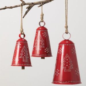 Decoración del hogar de alta calidad pintada en oro, decoración de Navidad, cascabeles, cascabeles antiguos usados para Halloween - Product Image 5