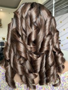 Birman pour Pixie Bouncy Curly Lace Front Perruques pour Femmes Court HD Deep Wave Frontal Remy Bob Perruques Raw Virgin Vietnamien Humain - Product Image 6