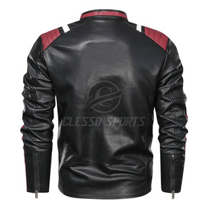 Chaquetas de Motocicleta para Hombre de Alta Calidad y Bajo Precio, Diseño Único con Contraste de Color - Product Image 2