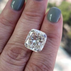 Toutes les couleurs de diamants ronds et brillants en vrac VS Clarity VVS1 VVS2 Good Cut Certified by IGI Cushion Shape Diamond for Sale - Product Image 5