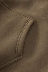 Vente en gros Sweats à capuche unis personnalisés brodés Pullover Streetwear Sweatshirt Bulk Blank Hooded Tops Factory - Product Image 3