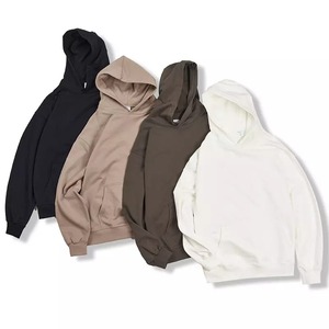 Pull d'hiver pour hommes Pull en polaire à capuche solide à séchage rapide Logo et taille personnalisés Vente en gros - Product Image 4